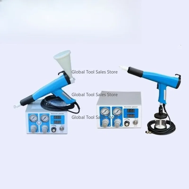 ماكينة طلاء المسحوق الكهروستاتيكي الرقمية 220 فولت 110 فولت مع كوب اختبار G.un لطلاء المسحوق اليدوي #5