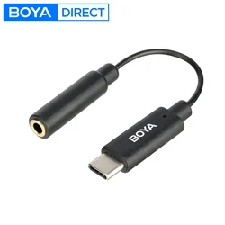 BOYA BY-K6 3.5mm TRS (Female) to Type-c (Male) Audio Adapter Cable Only for DJI OSMO™ Pocket 1/2