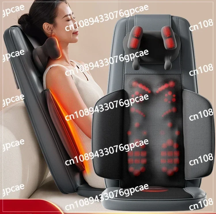 Massager Shoulder Cervical Spine Waist Back Full Body Multifunctional Massage Cushion Home Kneading Chair Massager