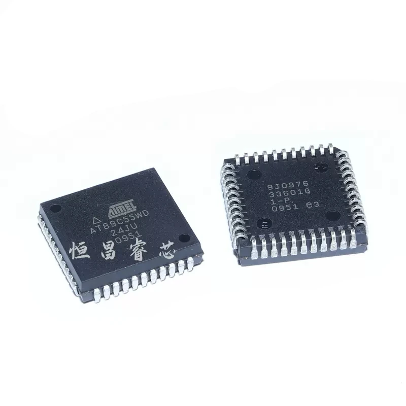 AT89C55WD-24JU AT89C55WD New original PLCC44 8-bit microcontroller