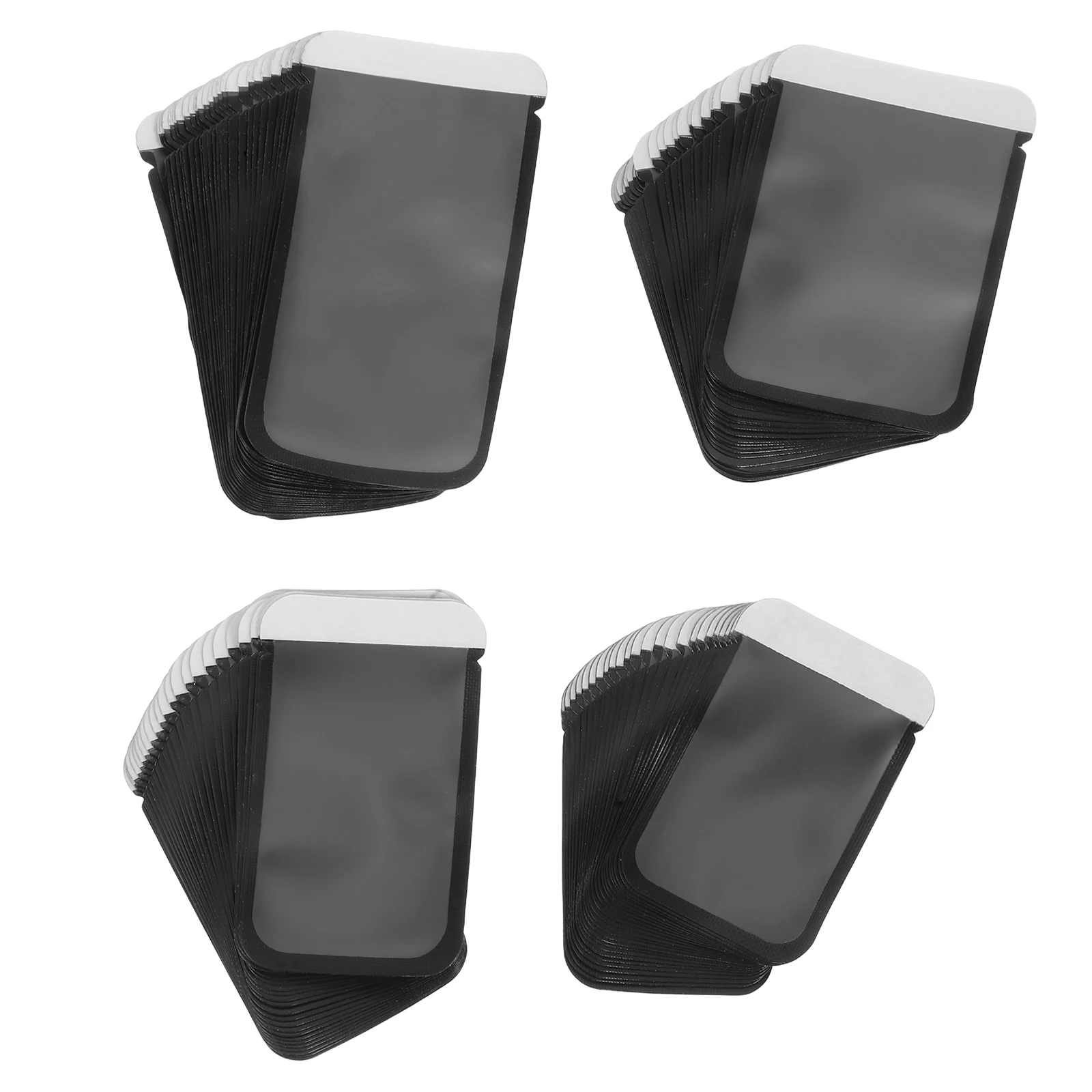 

100pcs Protection Covers Waterproof Pvc Bibs For Clinics Oral Care Black Disposable Patient Bibs Plate Protective