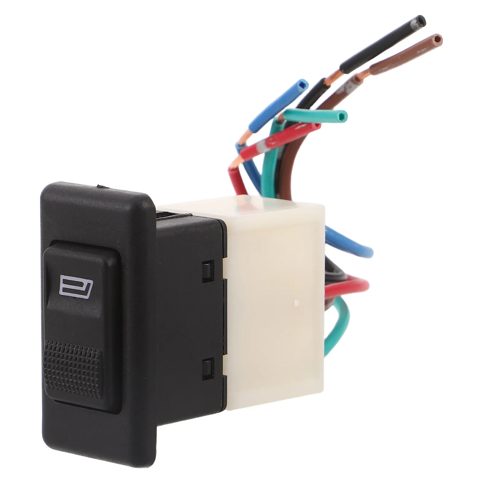 

Универсальный 5-контактный переключатель стеклоподъемника с проводкой и красным индикатором для автомобильных электрических стеклоподъемников