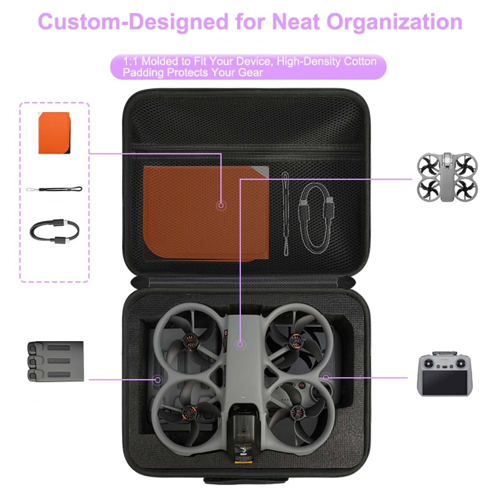 Voor DJI Avata 360 Drone Draag - Drone Carrying Case recensie en prijs