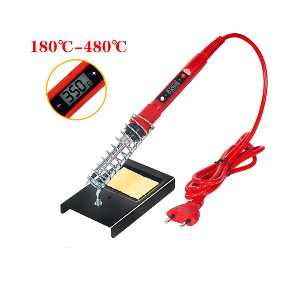 Electric Soldering Iron 220v Household Adjustable Temperature With Voltage Regulator Machine Soldering Pen Kit Repair Tool Set