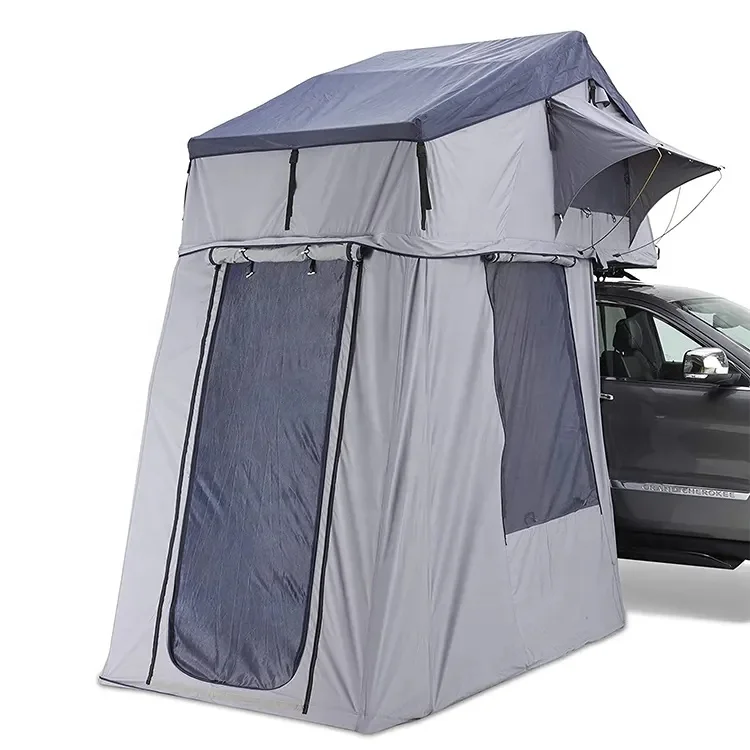 4 Persons Sunshade Folding Roof Top Pop-up Tent Car Camping Outdoor Tent