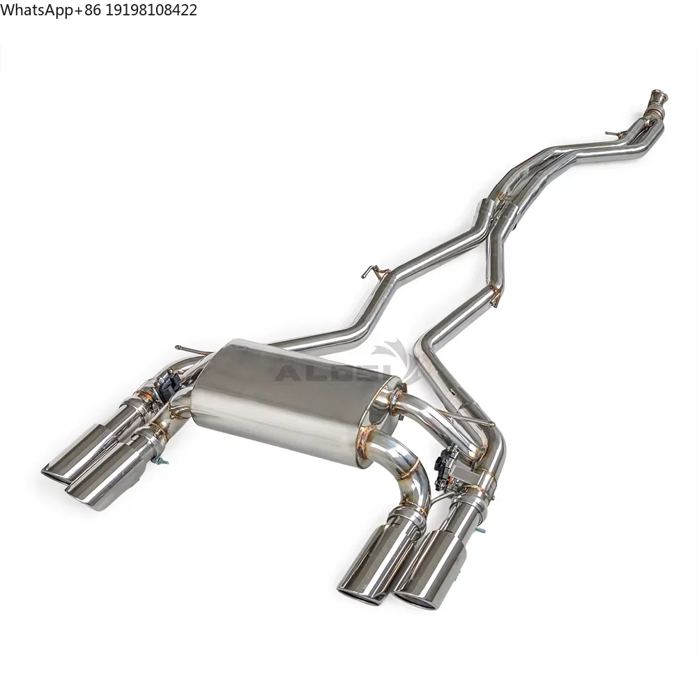 

High-quality Stainless Steel Band Valve Exhaust Pipe for BMW M2 M2C F87 N55 3.0T 2018-2020 Mid-engine Exhaust System Muffler
