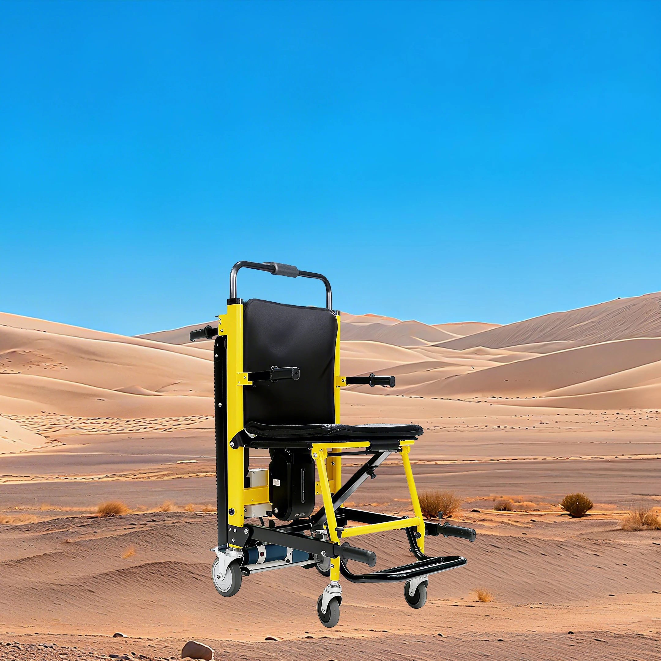 Stair-Climbing Wheelchair, 150 kg Capacity