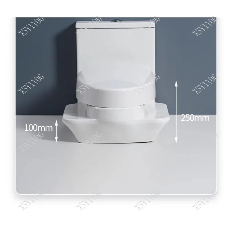 2-in-1 Squat & Sit Toilet Integrated Home Bathroom Direct Flush Deodorant Anti-slip Commode