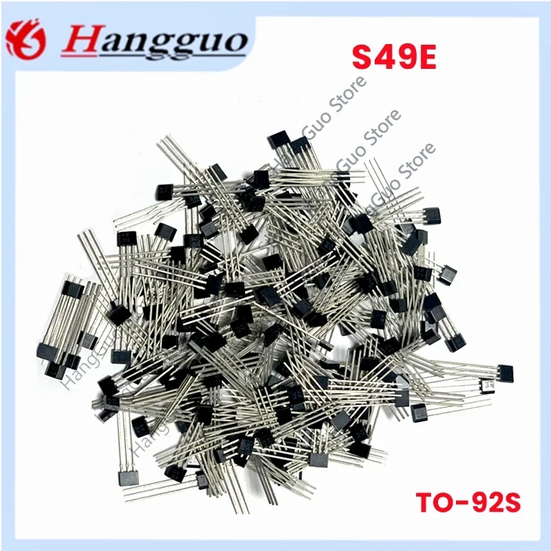 50pcs/Lot Original and brand new  49E OH49E S49E SS49E TO-92S For Electric vehicle handle Hall sensor linear switch element