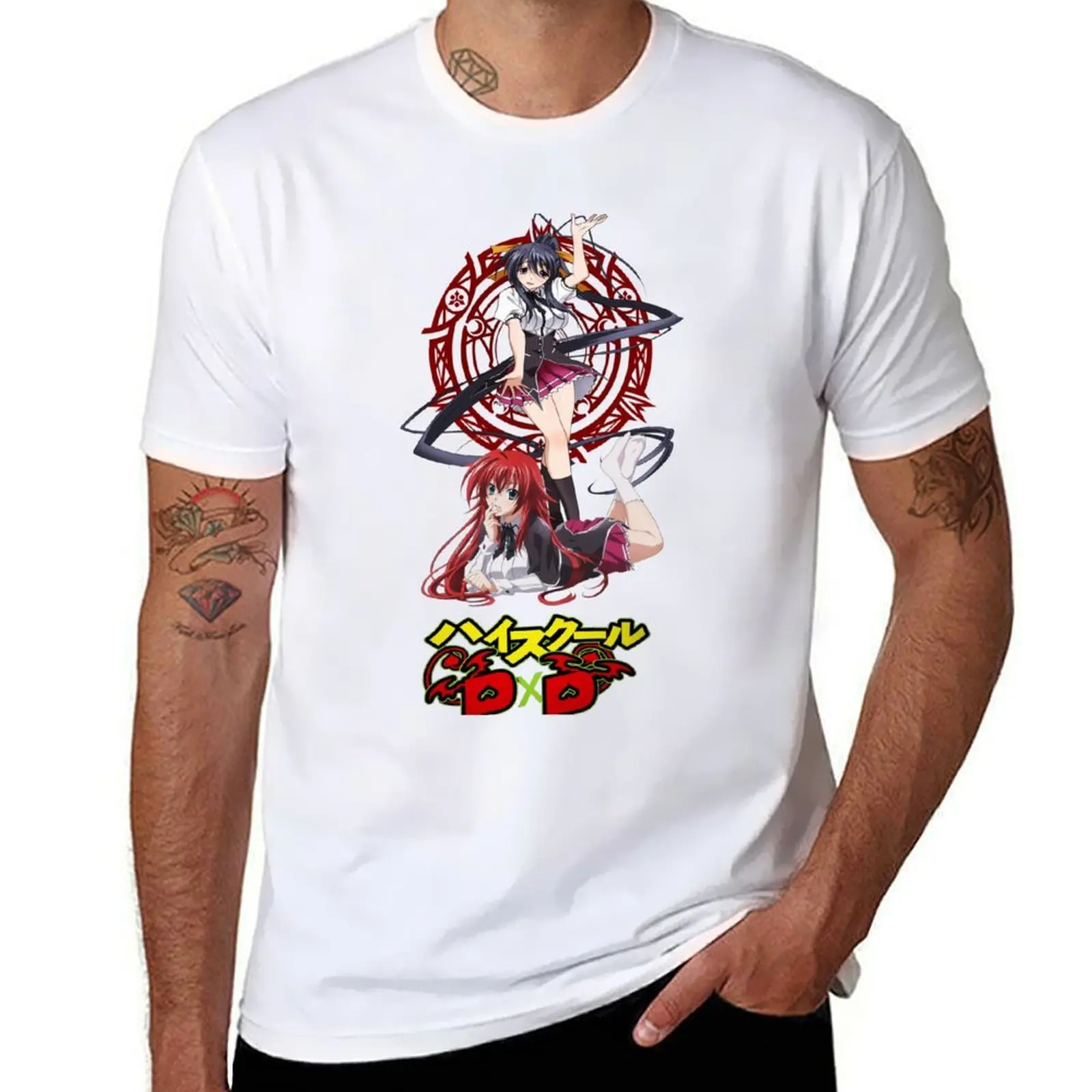 

Highschool DxD Rias & Akeno T-Shirt t shirt personalised t shirt for man T-Shirt