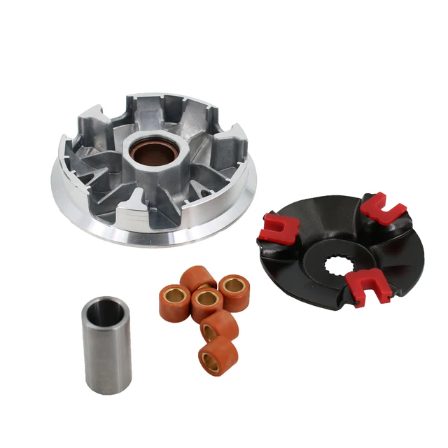 Zestaw wysokowydajnego wariatora Glixal z obciążnikami 7g Racing Roller do silników BWS 100, Grand Axis 100, 4VP, Minarelli JOG 100