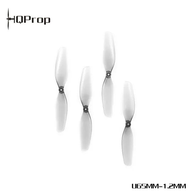 Image of HQProp 65MM 2,56 Zoll 2-Blatt PC Propeller 2CW 2CCW Multi-Bore 1/1,2/1,4/1,5mm 0,39g Ultraleichte Tiny Whoop FPV Drohnen-Propeller