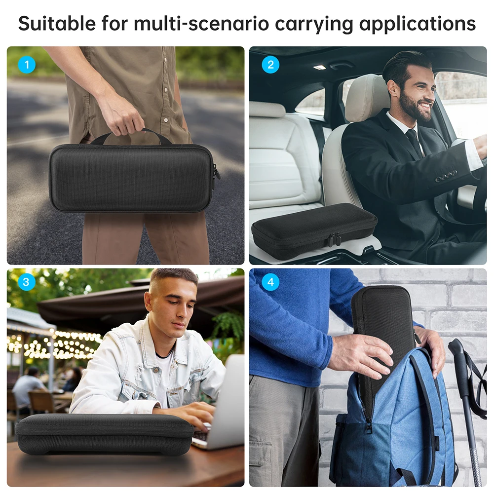 EVA Hard กระเป๋าถือสําหรับ PlayStation Portal รีโมทคอนโทรลพกพากระเป๋าถือ Anti-DROP กระเป๋าเดินทางสําหรับ PS Portal อุปกรณ์เสริม