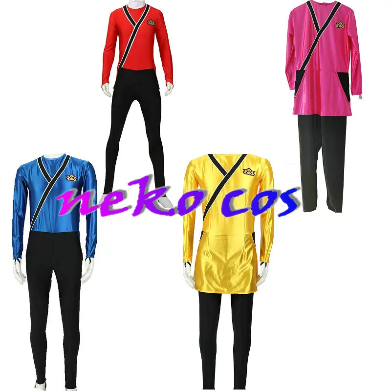 nekocos Samurai Sentai Shinkenger fitting bodysuit Cosplay Costume Custom Size