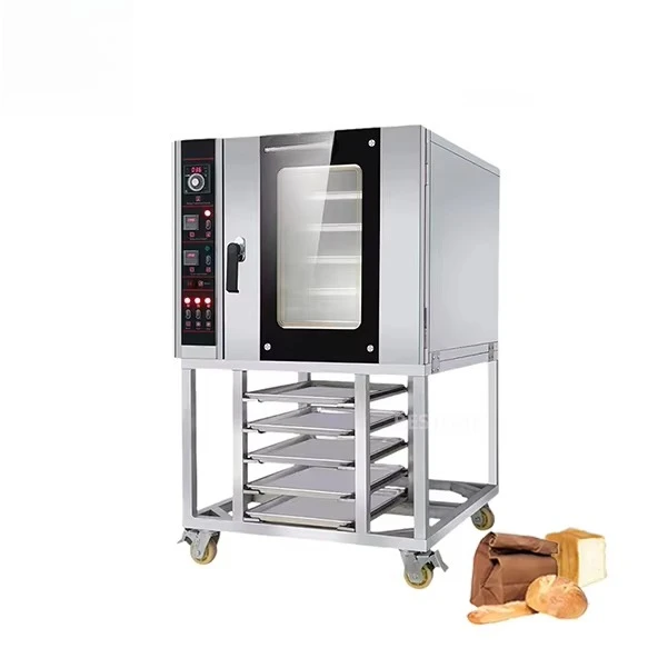 Golden Supplier 5 Trays Hot air Stove Oven Speed Oven Biscuit Cake Convention Oven for Baking Cake Bread Pizza