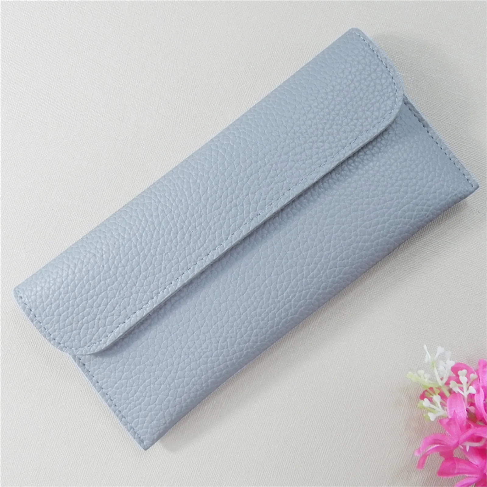 PU Leather Women Long Wallets with Large Capacity Fashion Coin Purses Hasp Clutch ID Credit Card Holder Money Bag Clip Handbag