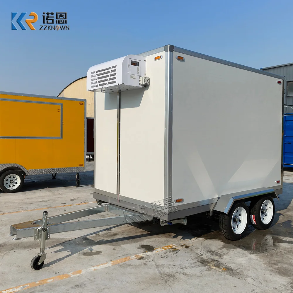 

Commercial Mobile Energy Saving Refrigeration Cargo Truck Reliable Freezer Reefer Trailer for Chilled Storage