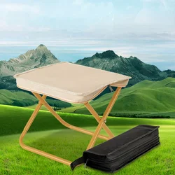 Outdoor Folding Chair Picnic Camping Chair Small Mazar Fishing Stool Portable Folding Fishing Chair Stool Small Bench