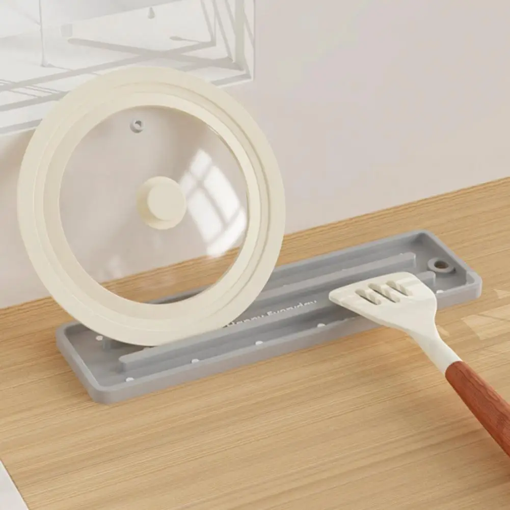 Stain Resistant Lid Pad Heat Resistant Silicone Pot Lid Holder Non-slip Kitchen Accessory Pad Easy to Clean Dishwasher Safe Pot