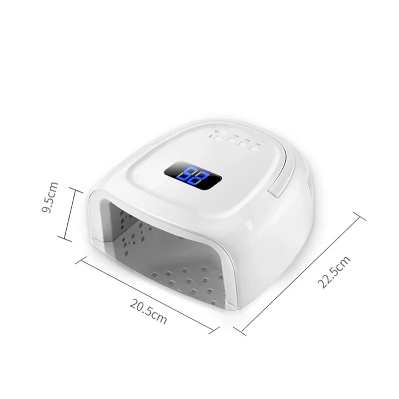 Lâmpada UV prego s20, recarregável, sem fio, secador de unhas, manicure, pedicure, led, sem fio, 60w