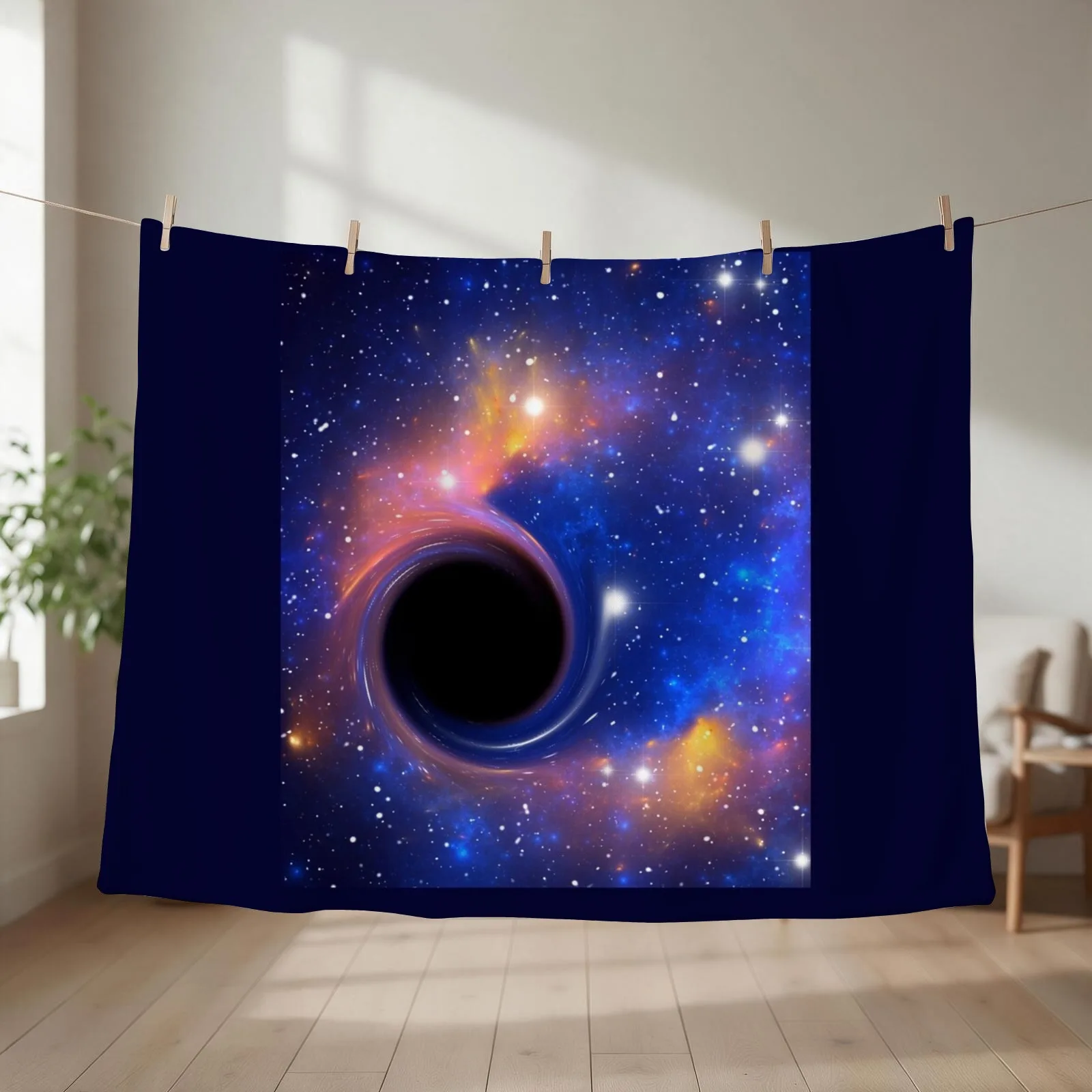 Black Hole-Best gift for science lovers Throw Blanket Single manga Plaid Blankets Sofas Of Decoration Blankets