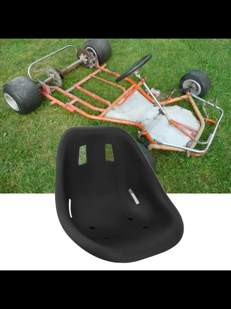 AliExpress DOACT Ergonomic Seat Backrest Saddle ABS Heavy Duty Shockproof Comfortable Universal Fit for Go Kart Drift Balance Bike Modification