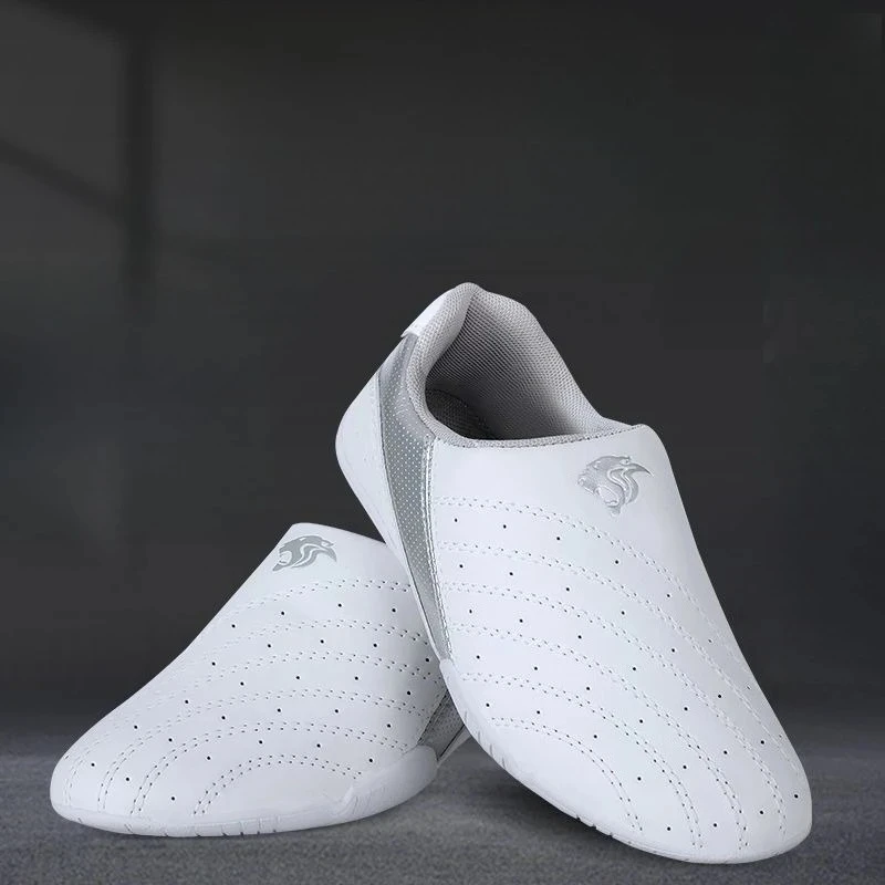 أحذية التايكوندو الأصلية للأزواج، أحذية رياضية ناعمة من الأسفل للرجال لتدريب فنون الدفاع عن النفس، أحذية رياضية مريحة للمنافسة #1