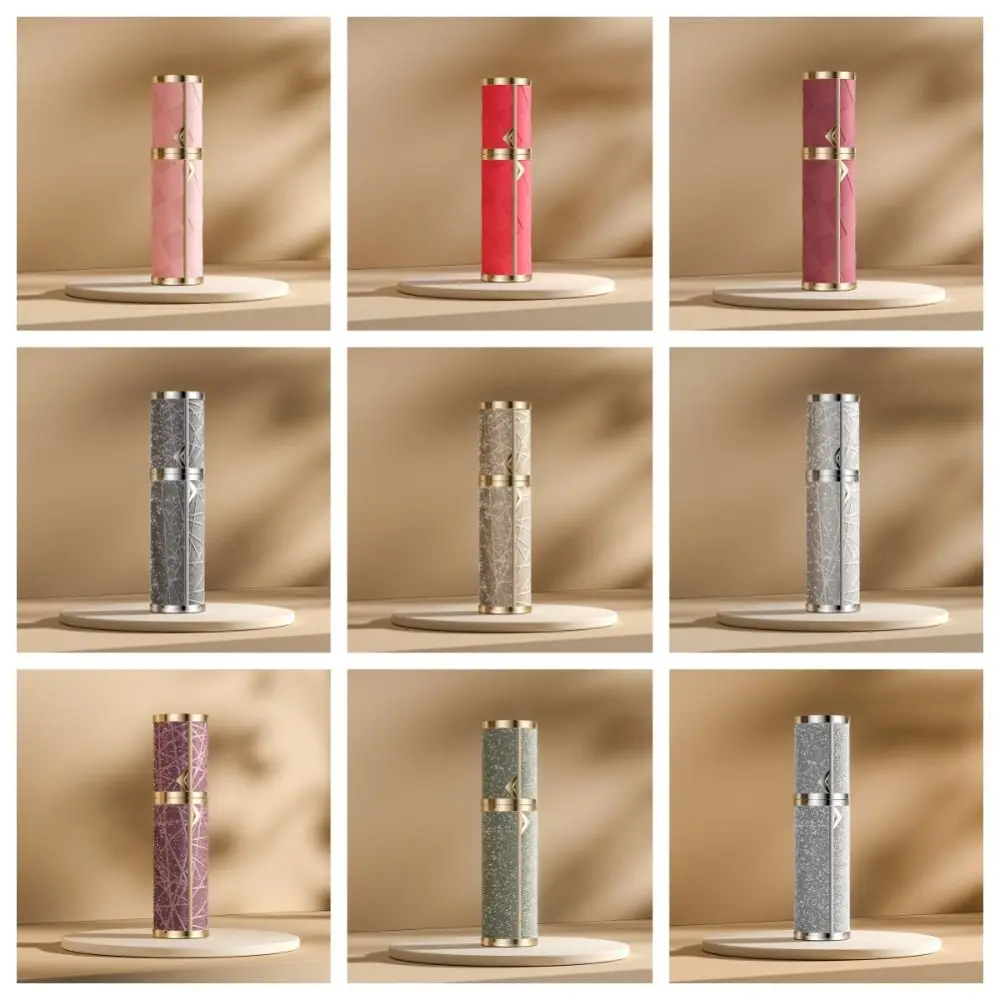 Fine Mist Leather Bottle Self-pumping Refillable Bottom Filling Bottle Empty Spray Bottle Leak-proof Refillable Bottle