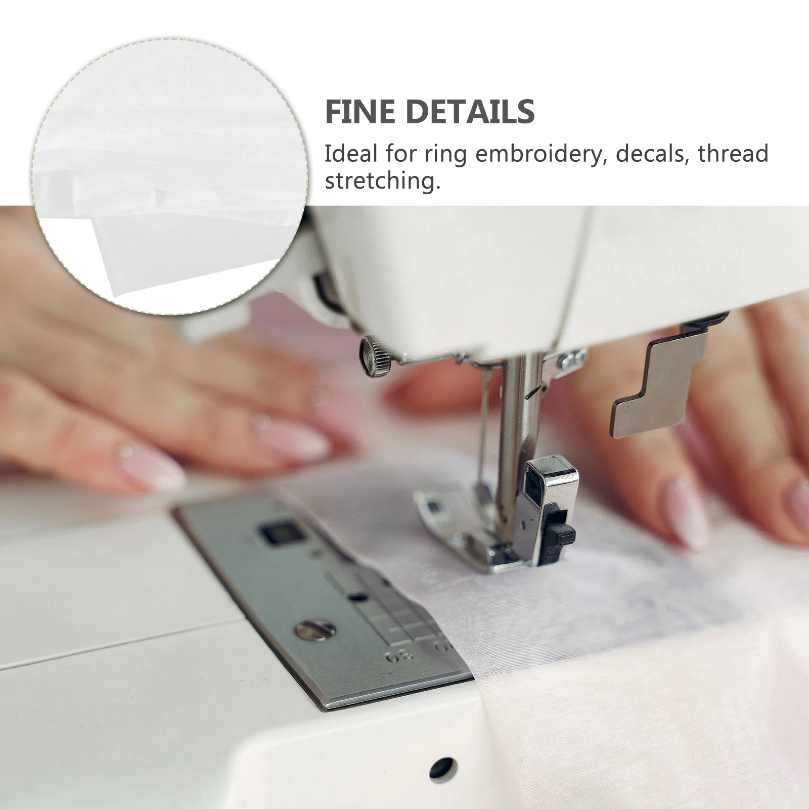 

Applique Embroidery Paper Backing Non-woven Fusible Interlining DIY Clothes Patchwork Stitch Garment Accessories Sewing