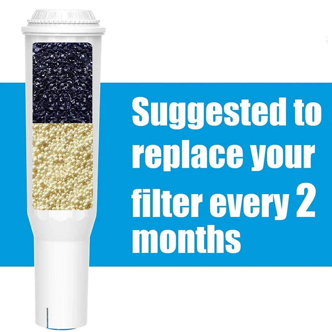 3 Pieces Filter Cartridge for Jura Claris White,Coffee Water Filter for Jura Impressa E8 Fully Automatic Coffee Machines HOT