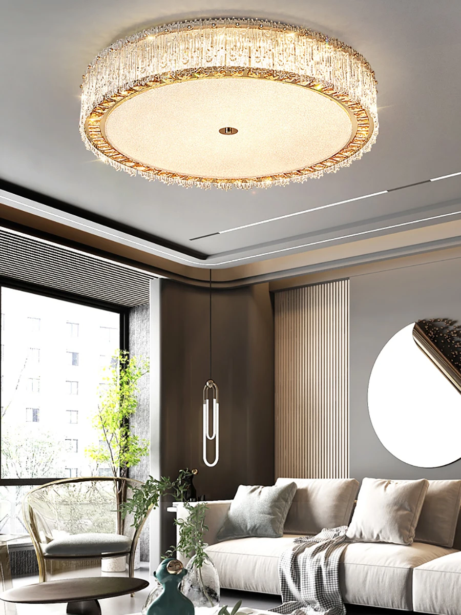 moderno led cristal retangulo luzes de teto iluminacao brilhante para teto dispositivo eletrico de moda decoracao home 2024 01