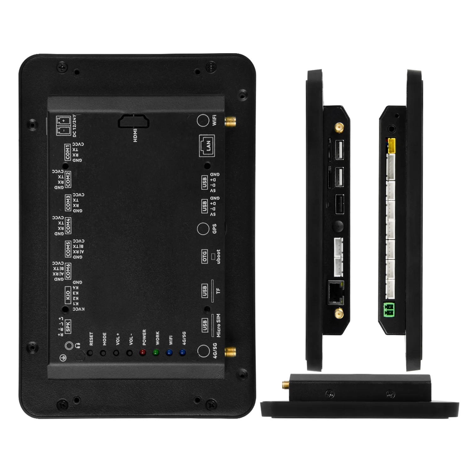 IXHUB Embedded Intelligent Industrial Computer with IPS Display 7 Inch Screen for Vending Machines & Industrial Equipment