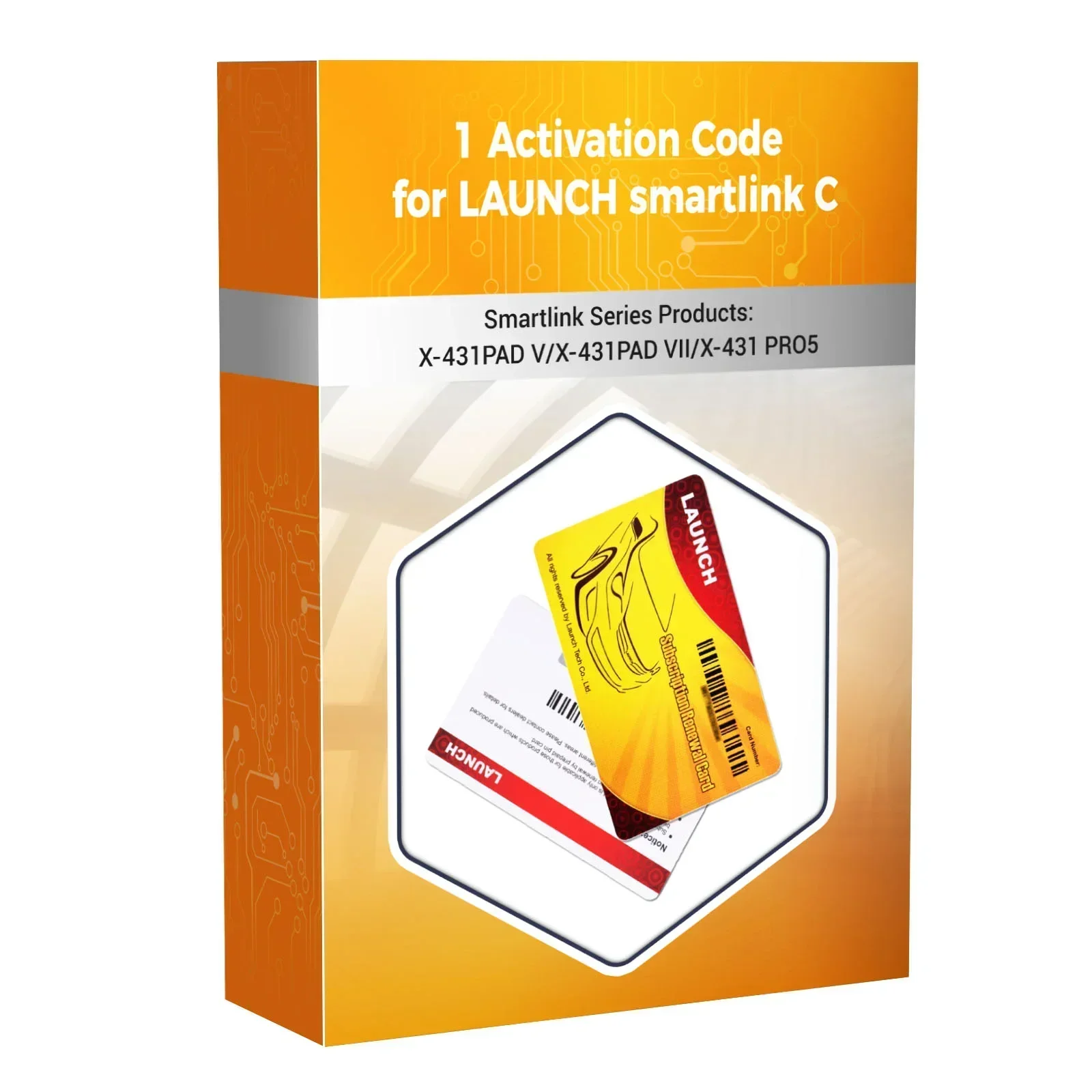 One Times Launch Activation Card For Launch X431 Smartlink C V2 Super Remote Diagnosis Function PK Smartlink B ( No shipping )