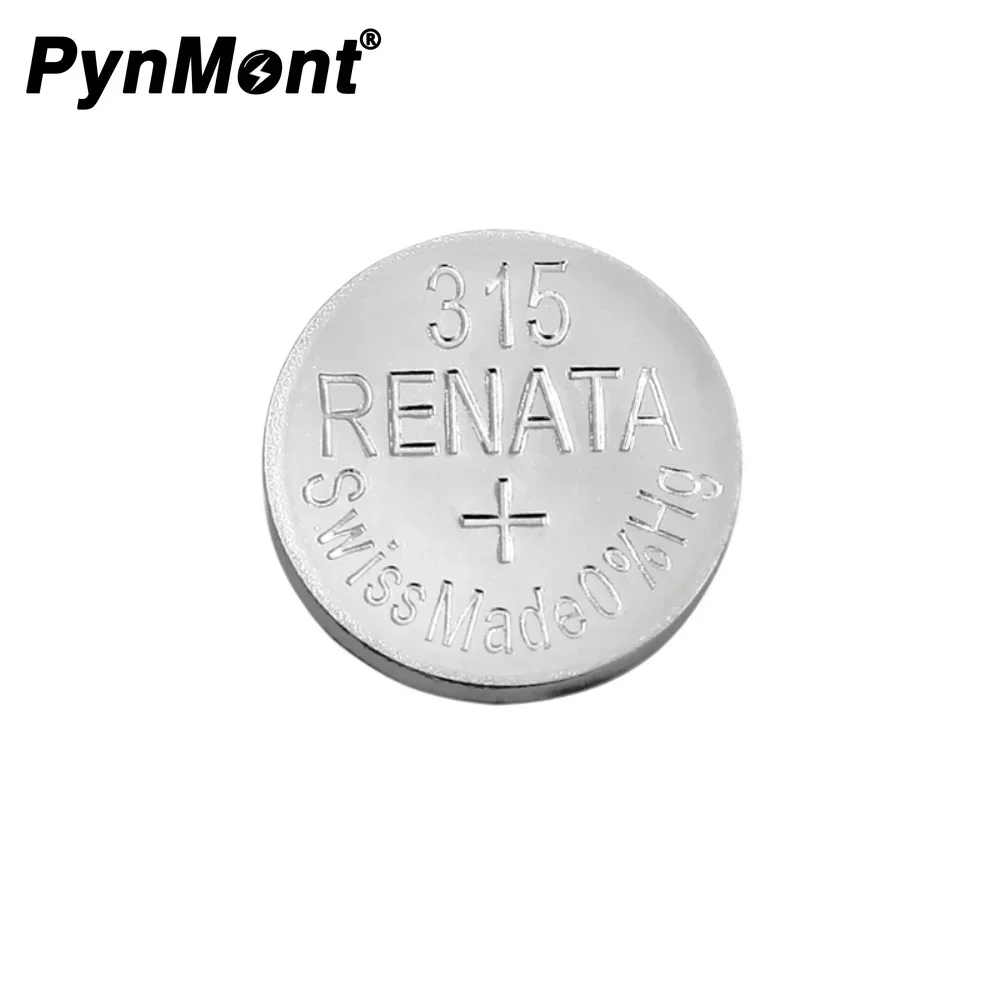 2PCS RENATA 315 SR716SW 1.55V Silver Oxide Watch Battery SR716 D315 Long Lasting Swiss Made Toys Calculator Button Coin Cell