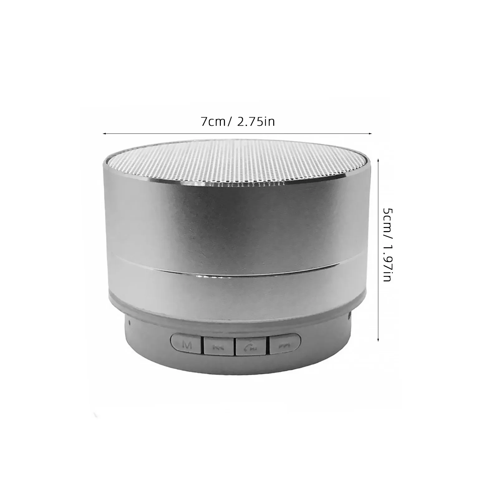 

Speaker 4.1 Hifi Wireless Subwoofer Stereo Sound Box Metal Design For Smartphone Tablet U Disk Play Outdoor