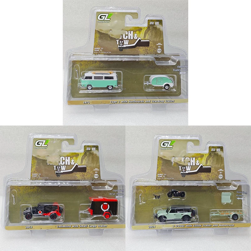 

New GreenLight 1:64 Semi-Trailer Series Alloy Die Cast Automobile Model Collection Decoration Adult Gift Toys
