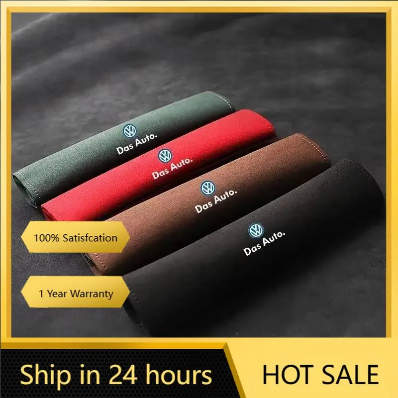 

Колпаки ступицы, 2 шт., чехол для ремня безопасности автомобиля, наплечная накладка для Volkswagen Rline Passat Santana Tiguan Bora Jetta Beetle Scirocco, интерьер Ac