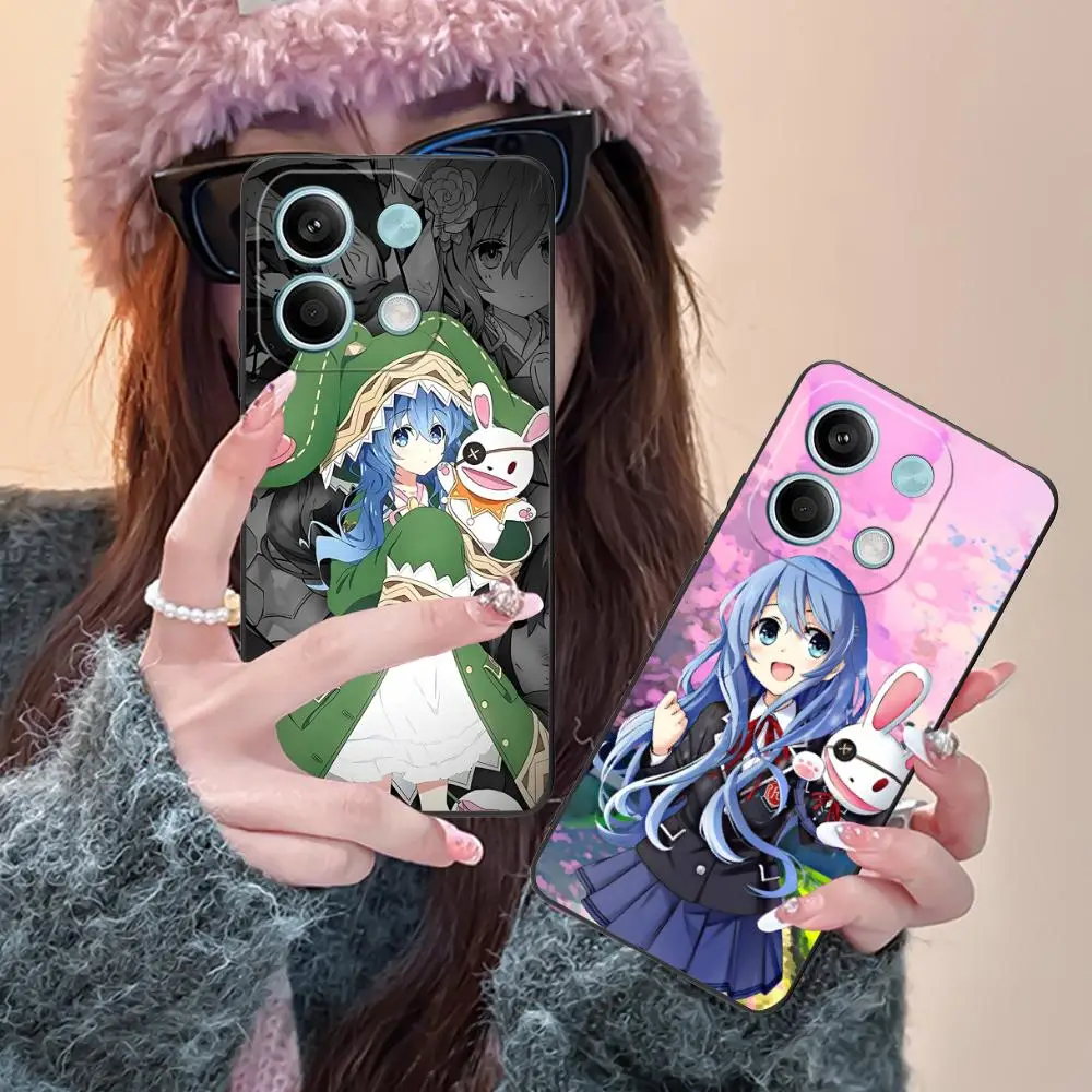

Date a Live Yoshino Phone Case for Xiaomi Redmi Note 14 13 12 11 A5 3 2 1 Pro Plus 4G 5G Colour Printing Cellphones Pretty Cover