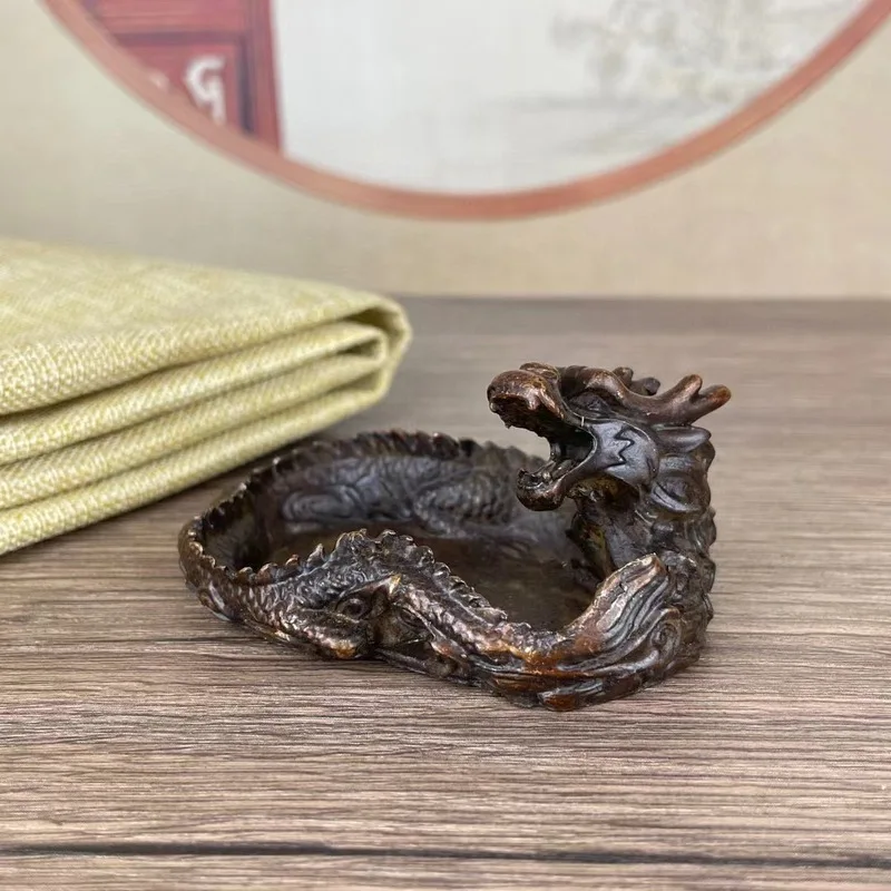 Dragon-shaped , creative, trendy, unique, new decor, anti-fall, vintage living room , stylish home ashtray