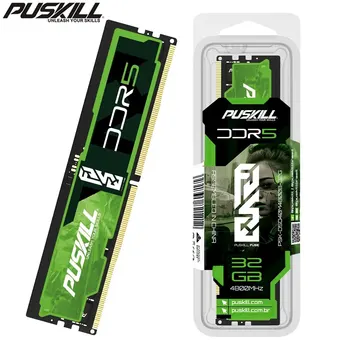 PUSKILL fuse Memoria memory RAM 32GB 16GB 8GB 1.1V 4800MHz 5600MHz PC5 288-PIN desktop UDIMM Memória memory