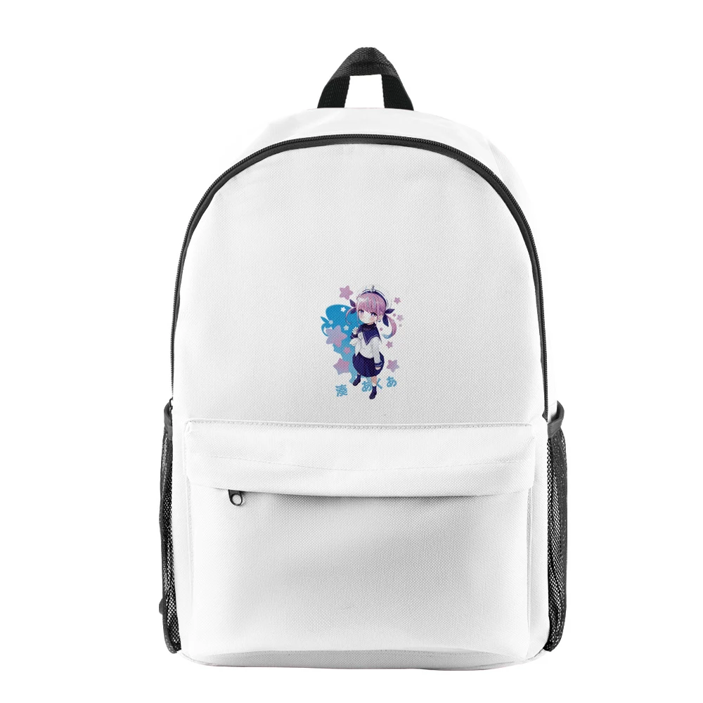 

Hip Hop Popular New HOLOLIVE minato aqua pupil Bookbag Notebook Backpacks 3D Print Oxford Waterproof Boys/Girls Travel Backpacks