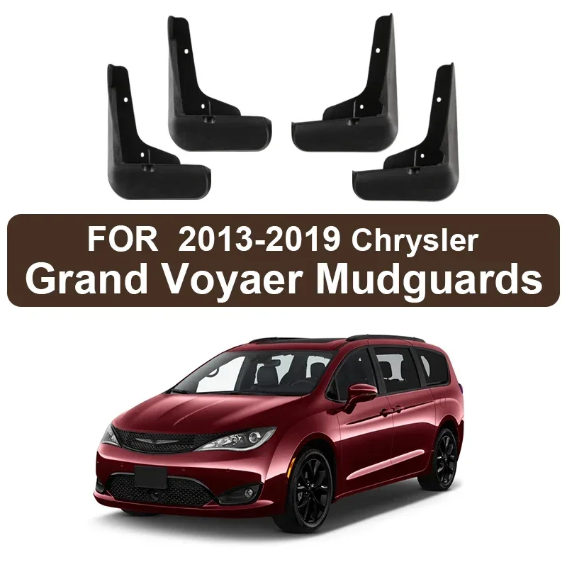 

For T Chrysler Grand Voyaer PT Cruiser 2006-2019 Fender Mudguard Mud Flaps Guard Splash Front Rear Flap Mudguards Car Accessorie