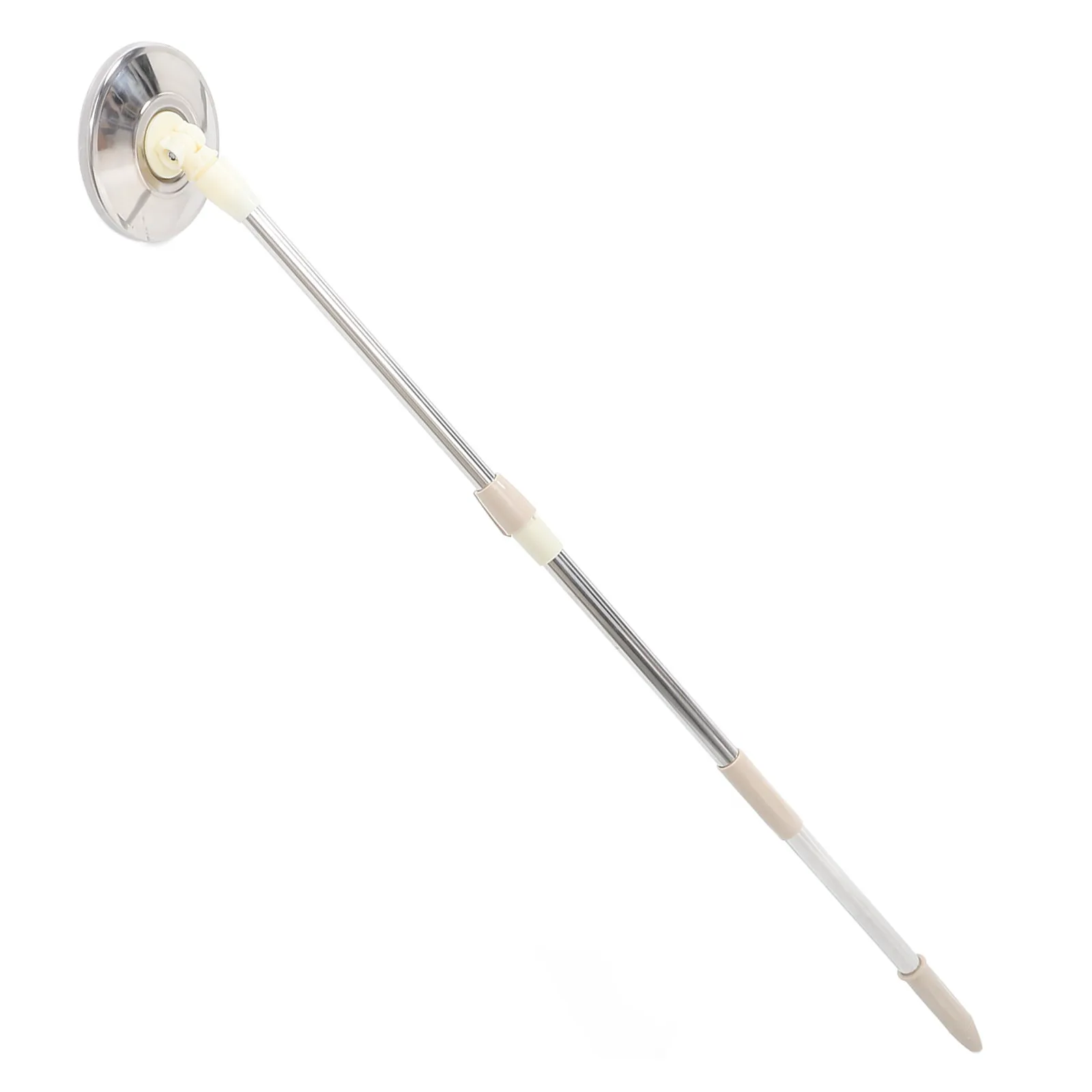 

Прочная телескопическая ручка для швабры из нержавеющей стали, утолщенная, вращающаяся, для уборки пола, цвет хаки, сменная