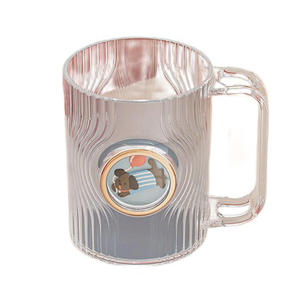 Mouthwash Cup and Toothbrush Holder for Bathroom Use Featuring Long Lasting PS Material and Space Saving Design