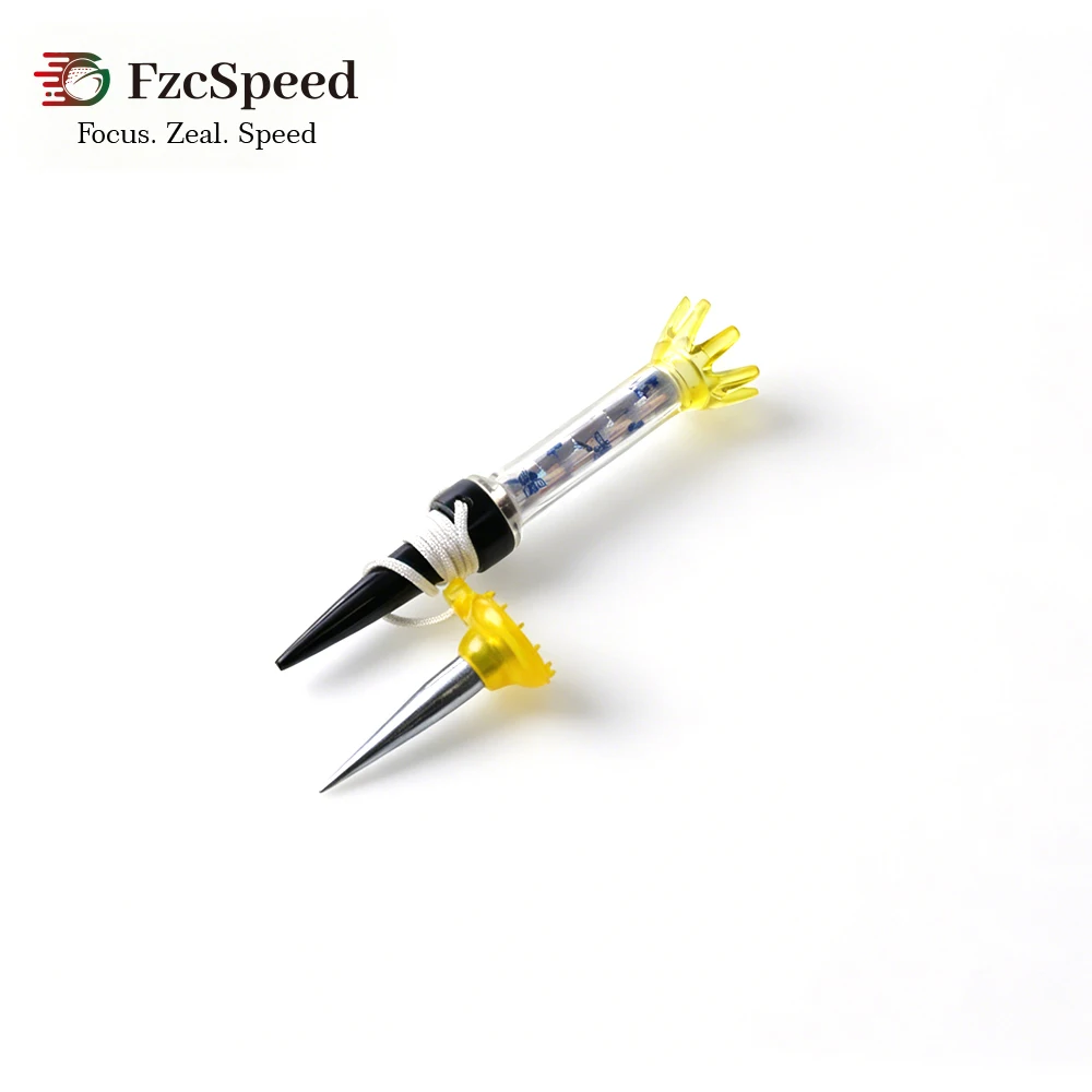 FzcSpeed 80mm/3,15 Zoll 2 Stück Golf-Tees, Golf-Trainingsball-Tee, Magnetischer Step-Down-Ballhalter-Tee, Outdoor-Golfzubehör – Detail 5
