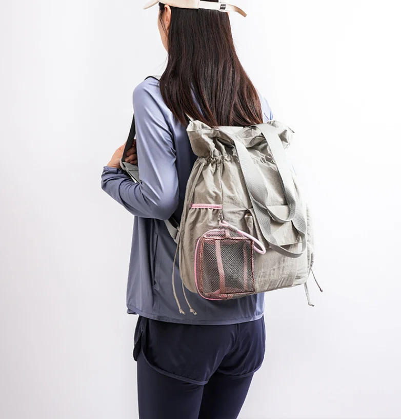 Lightweight and Multi-Functional Backpack – a Large-Capacity Bag for Women, Suitable as a College Student's Class Bag, with a Dr