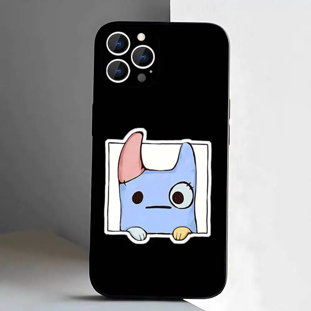 Bad B-Buddy Nong D-Puppe Handyhülle für iPhone 17,16,15,14,13,12,11,Pro,XS,Max,XR,Plus,E,SE4,Mini Schwarz Soft Cover