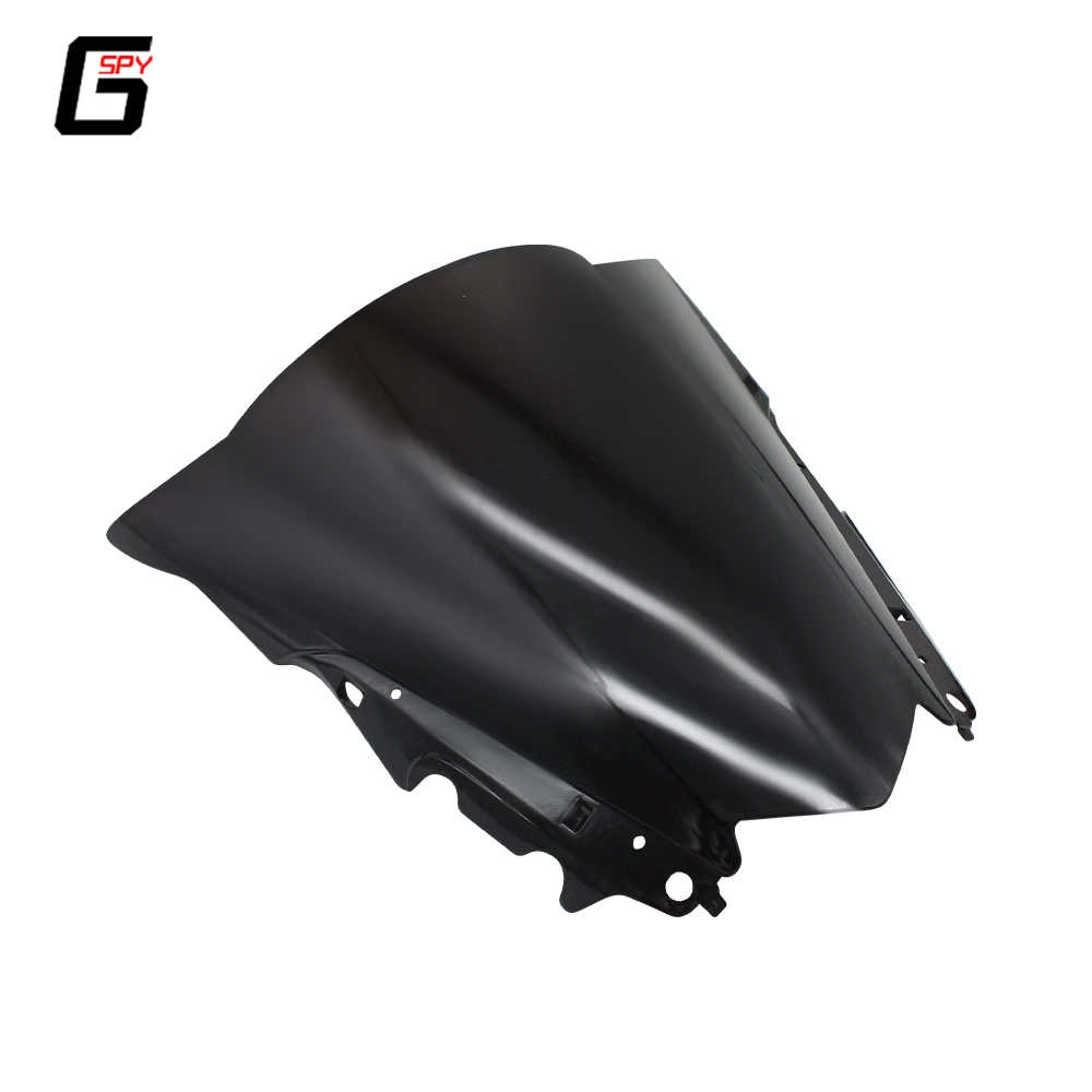 Motocycle Windshield Windscreen For Yamaha YZF R25 R3 YZFR25 YZFR3 2013-2018 Wind Shield Double Bubble Deflector Protector Cover