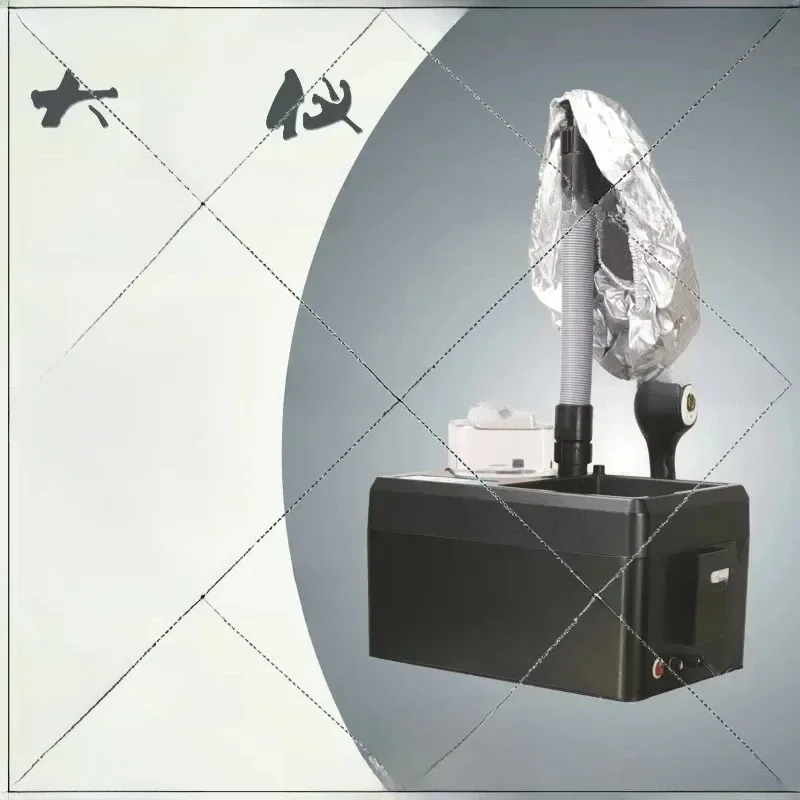 مسدس رش فاتح أزرق لصبغ فروة الرأس للعناية بالشعر، محلل كيميائي حيوي، معالجة الزيت، ضباب صغير