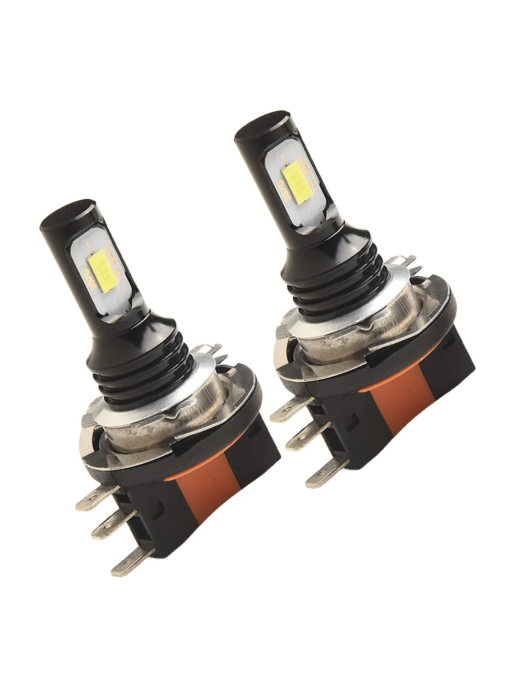 For H15 LED Headlight Bulbs High Low Beam D-RL 6000K Brighter White Lamp 2pcs Car Part Headlight Accessories Hot Sale